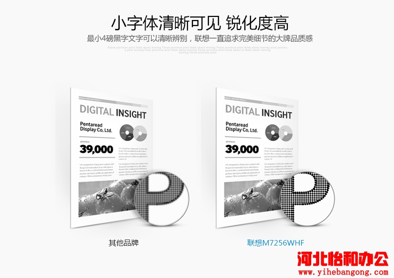 联想m7256whf墨粉用尽