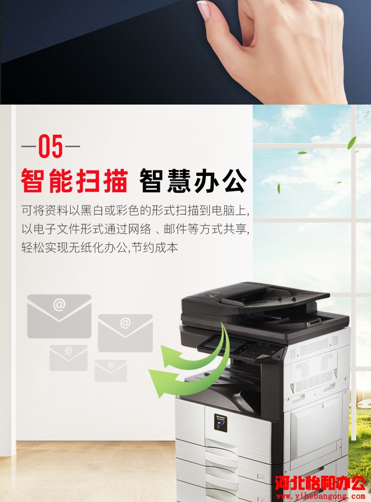 夏普MX-M3158n复印机怎样进行网络扫描