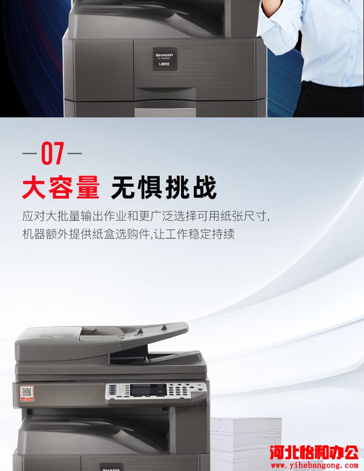 夏普复印机sf-s201nv出现小人图标要怎么消除